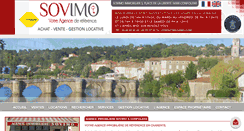 Desktop Screenshot of immobiliersovimo.com